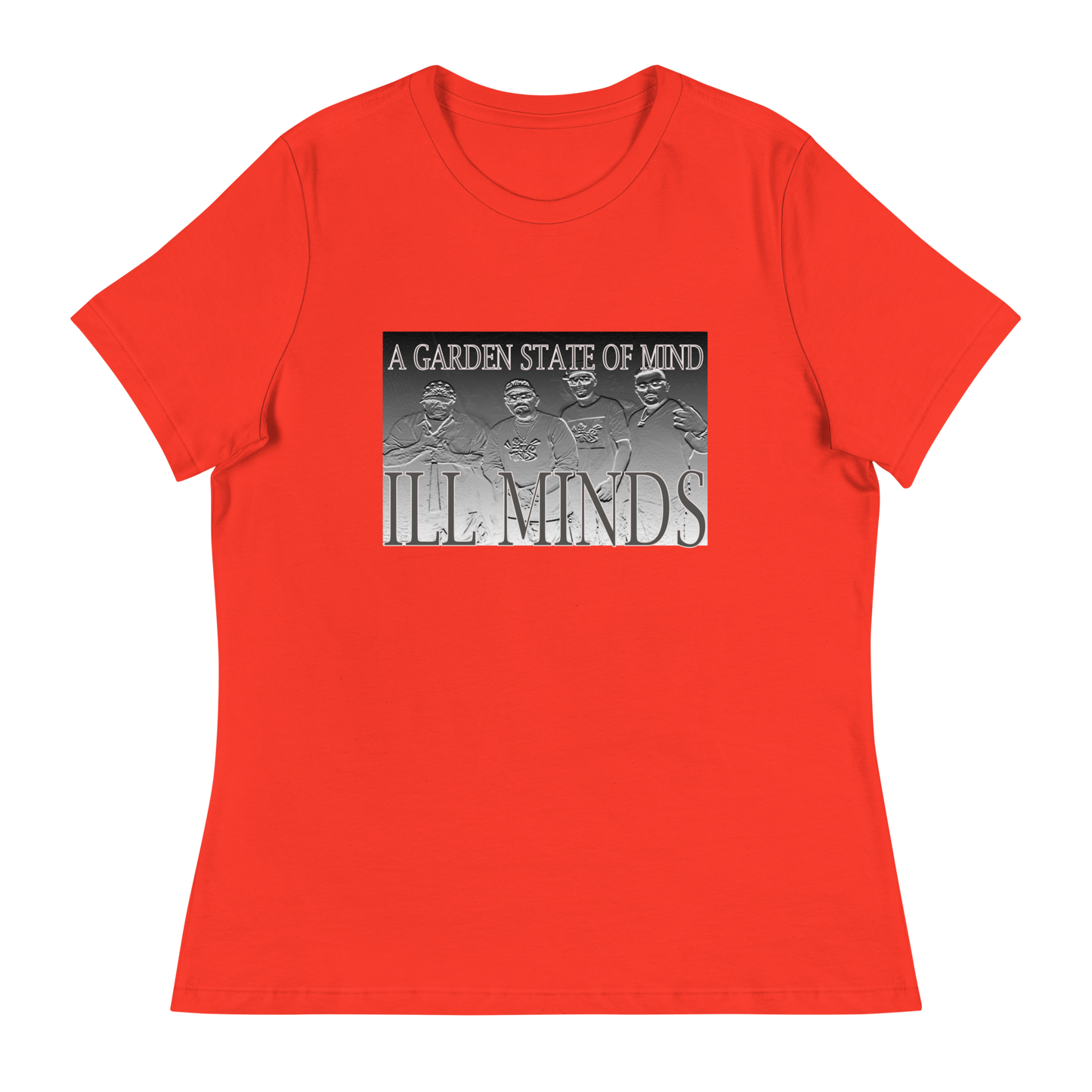 iLL Minds - Engraved Women's Relaxed T-Shirt | Soft & Stylish Hip-Hop Streetwear Tee