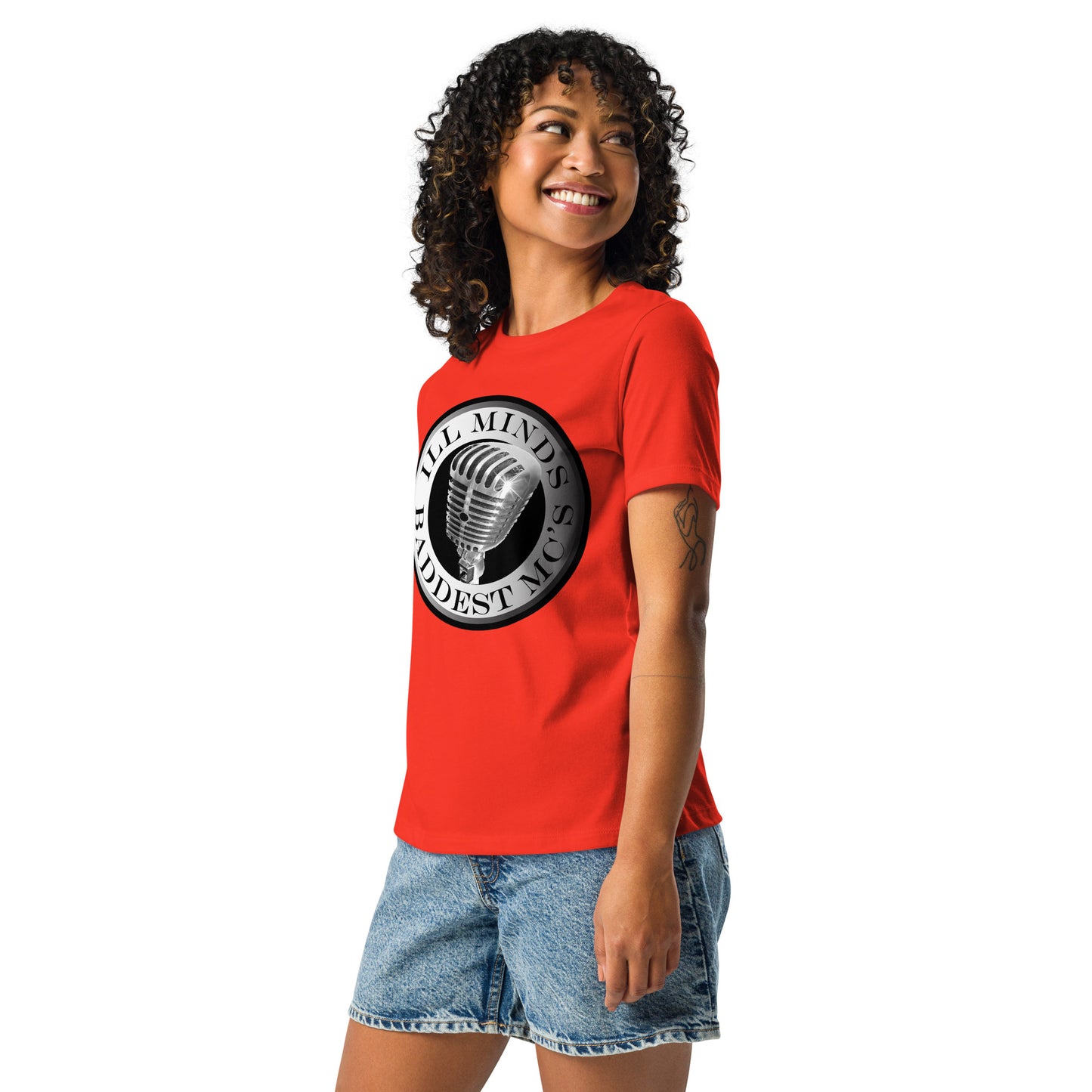 iLL Minds – Baddest MC’s - Women's Relaxed Fit T-Shirt | Hip-Hop & Rap Streetwear Tee