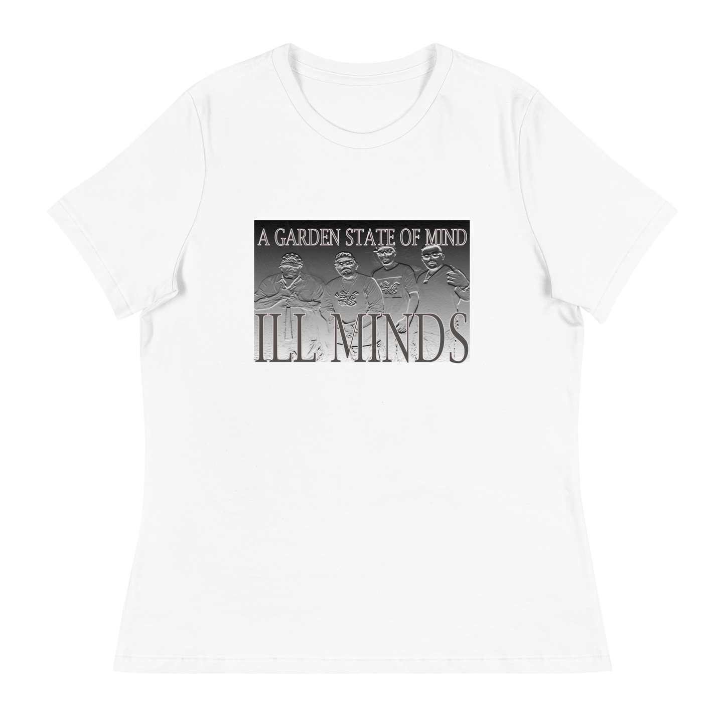 iLL Minds - Engraved Women's Relaxed T-Shirt | Soft & Stylish Hip-Hop Streetwear Tee