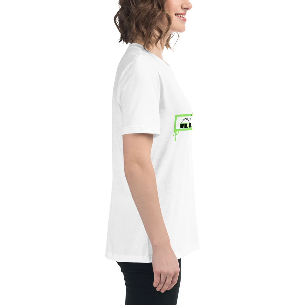 iLL Minds - iLL Eyes - Women's Relaxed Fit T-Shirt – Trendy Hip-Hop Streetwear Tee