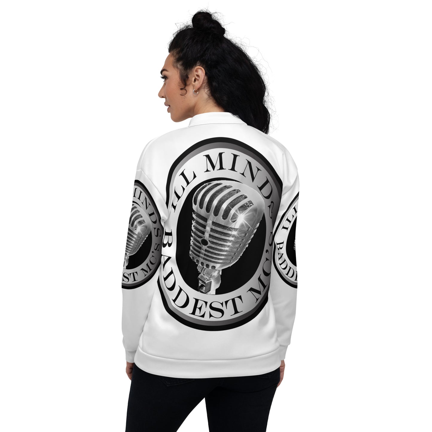 iLL Minds - Baddest MC’s Unisex Bomber Jacket | Hip-Hop Streetwear Fashion