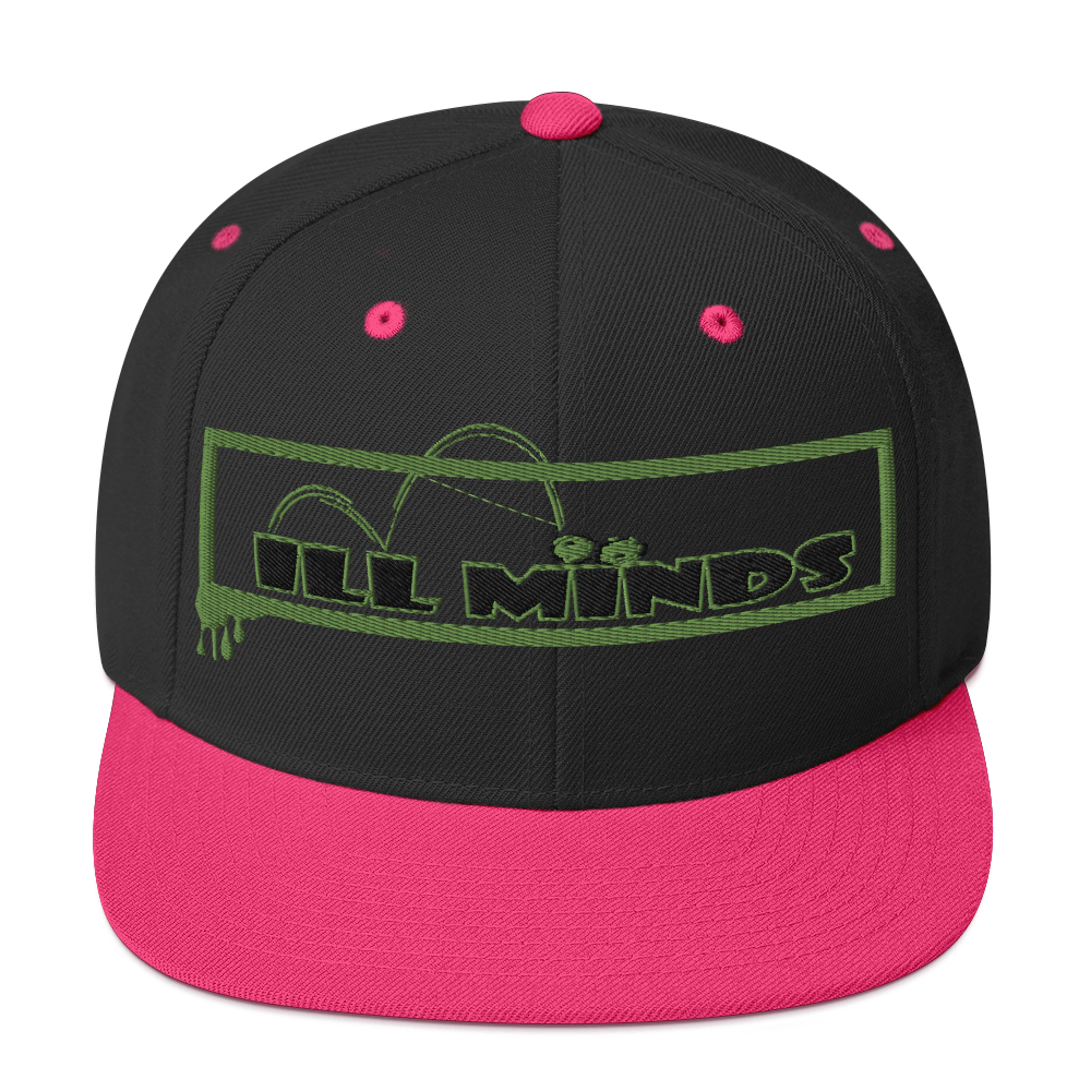 iLL Minds - iLL Eyes Snapback Hat | Classic Hip-Hop Flat Brim Cap