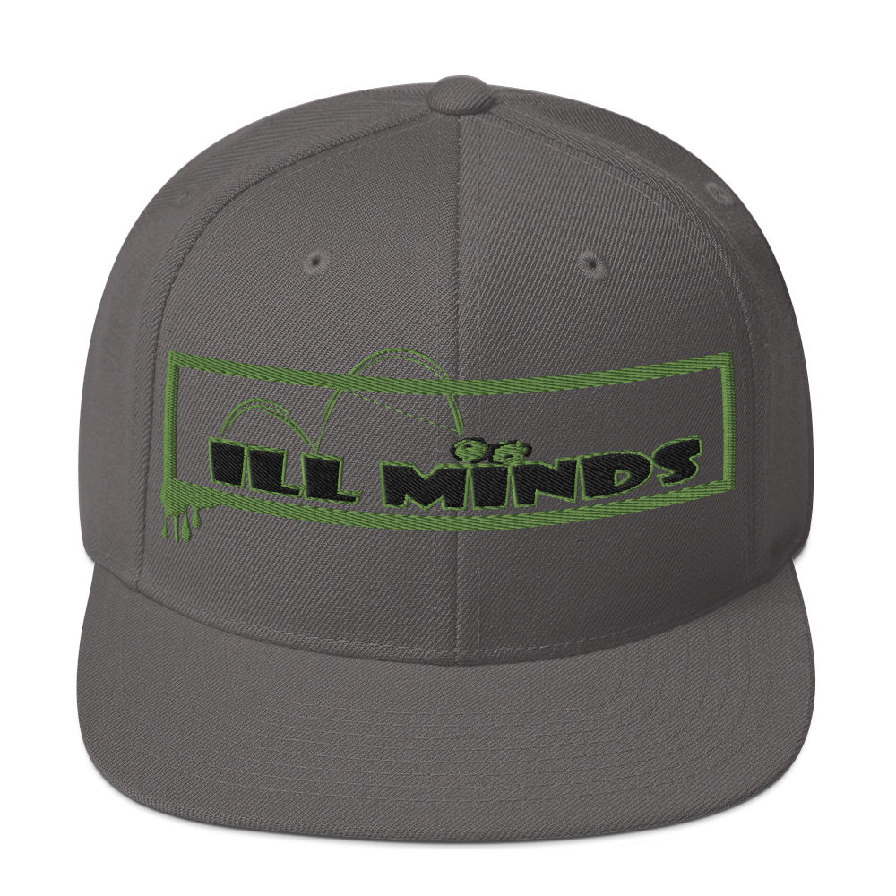 iLL Minds - iLL Eyes Snapback Hat | Classic Hip-Hop Flat Brim Cap