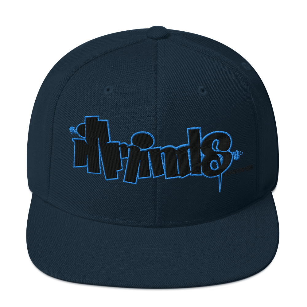 iLL Minds - Garden State Blue Snapback Hat | Classic Hip-Hop & Streetwear Cap