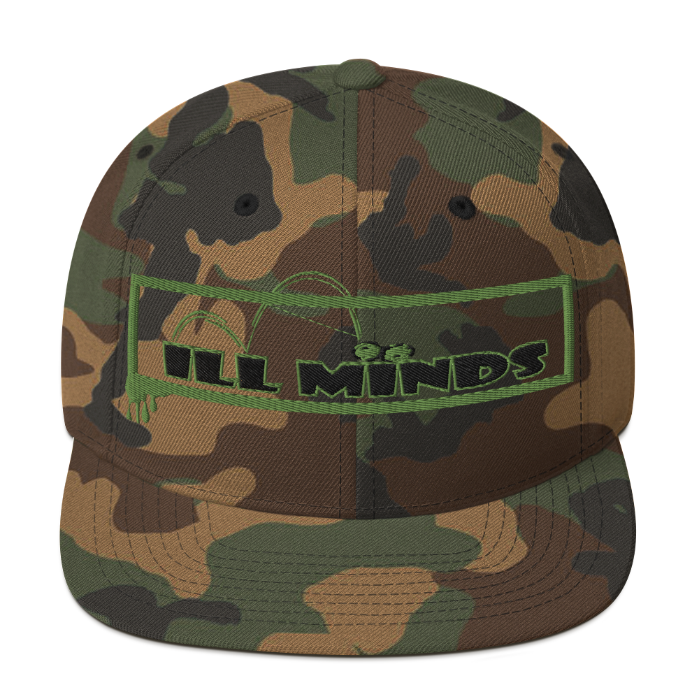 iLL Minds - iLL Eyes Snapback Hat | Classic Hip-Hop Flat Brim Cap