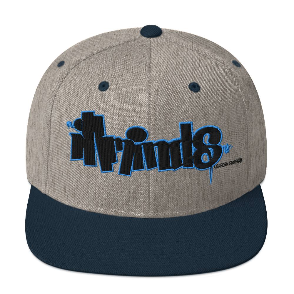 iLL Minds - Garden State Blue Snapback Hat | Classic Hip-Hop & Streetwear Cap