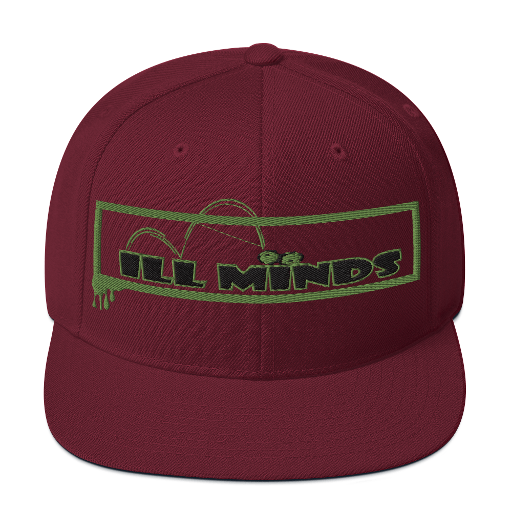 iLL Minds - iLL Eyes Snapback Hat | Classic Hip-Hop Flat Brim Cap