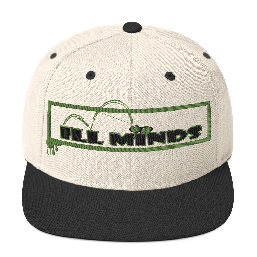 iLL Minds - iLL Eyes Snapback Hat | Classic Hip-Hop Flat Brim Cap