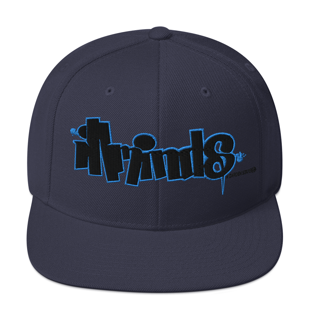 iLL Minds - Garden State Blue Snapback Hat | Classic Hip-Hop & Streetwear Cap