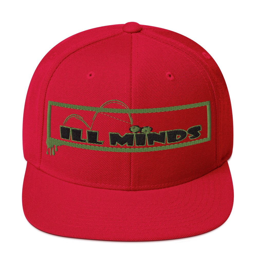 iLL Minds - iLL Eyes Snapback Hat | Classic Hip-Hop Flat Brim Cap