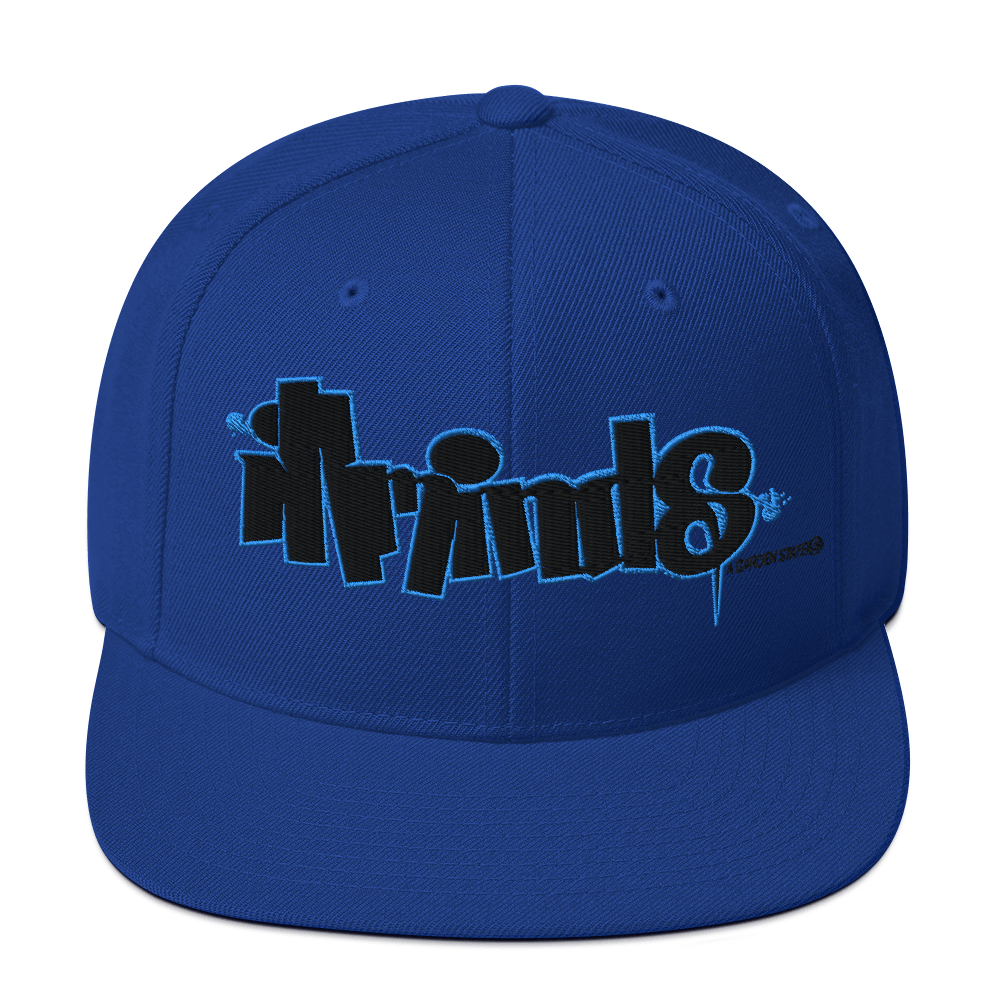 iLL Minds - Garden State Blue Snapback Hat | Classic Hip-Hop & Streetwear Cap
