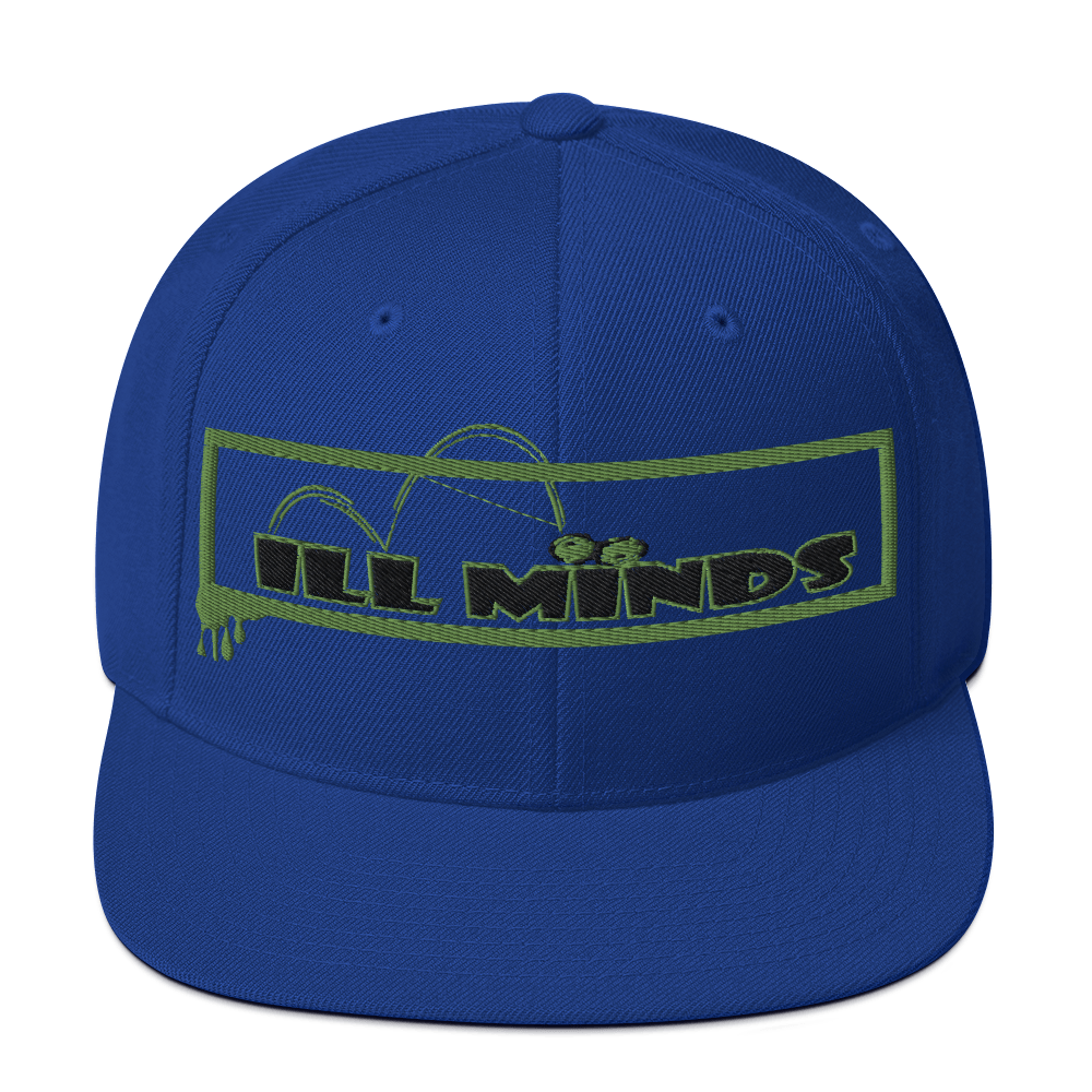iLL Minds - iLL Eyes Snapback Hat | Classic Hip-Hop Flat Brim Cap