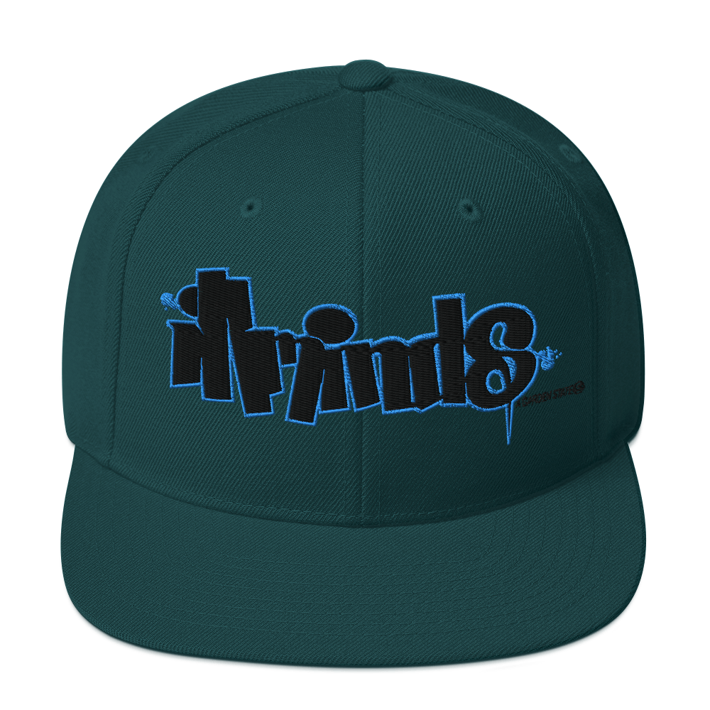 iLL Minds - Garden State Blue Snapback Hat | Classic Hip-Hop & Streetwear Cap