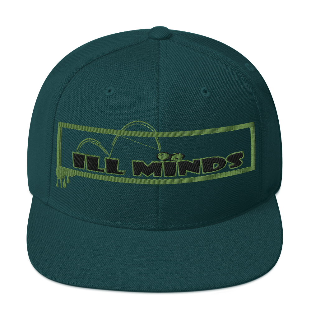 iLL Minds - iLL Eyes Snapback Hat | Classic Hip-Hop Flat Brim Cap