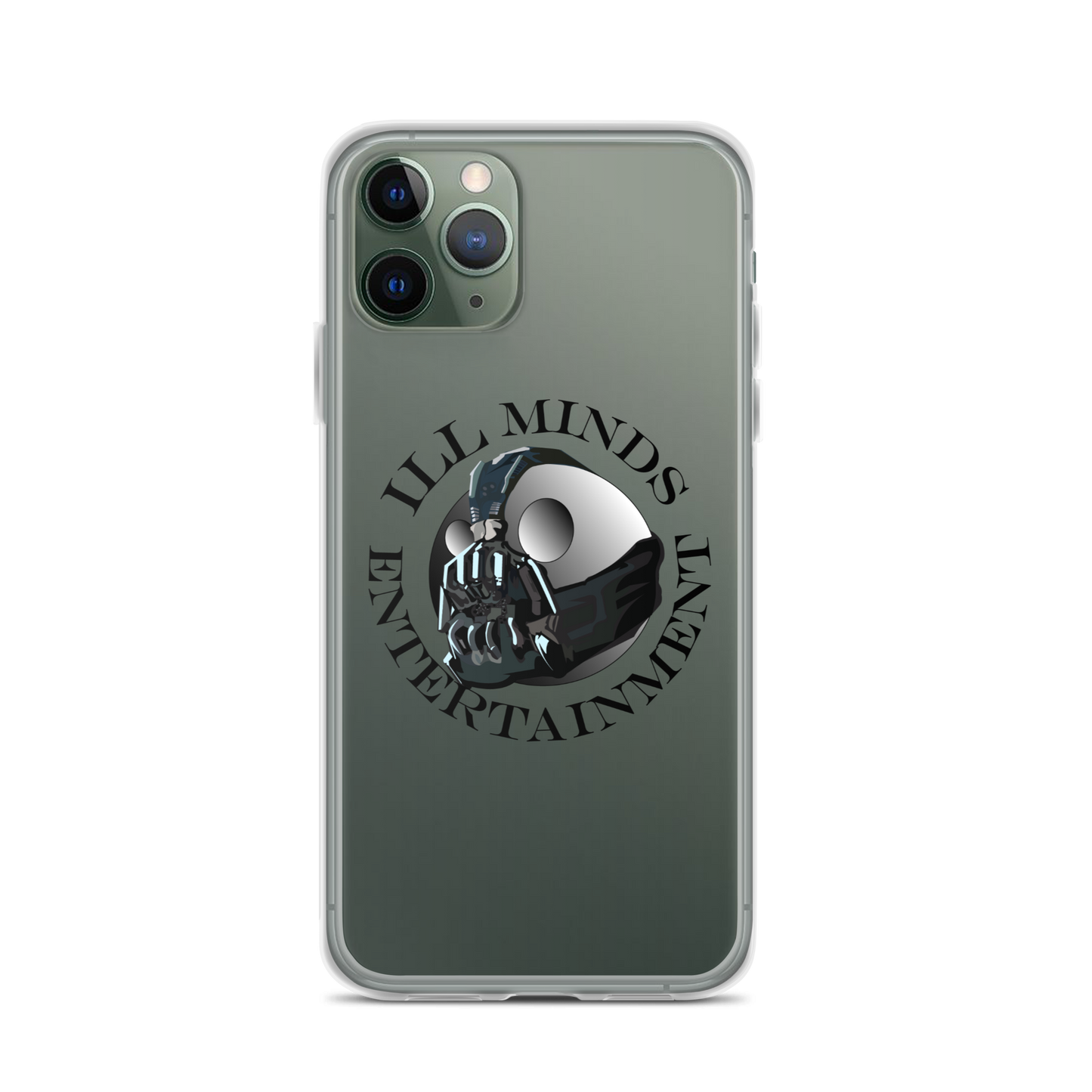 iLL Minds - Entertainment Robo Clear iPhone® Case – Sleek & Durable Hip-Hop Phone Cover