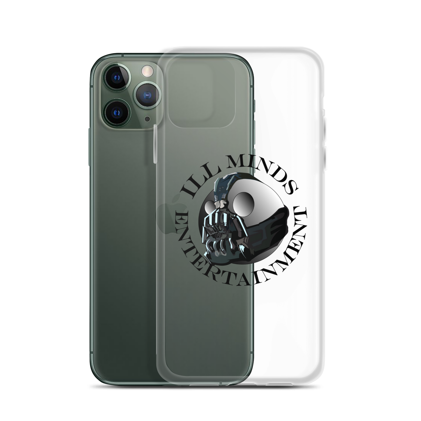 iLL Minds - Entertainment Robo Clear iPhone® Case – Sleek & Durable Hip-Hop Phone Cover