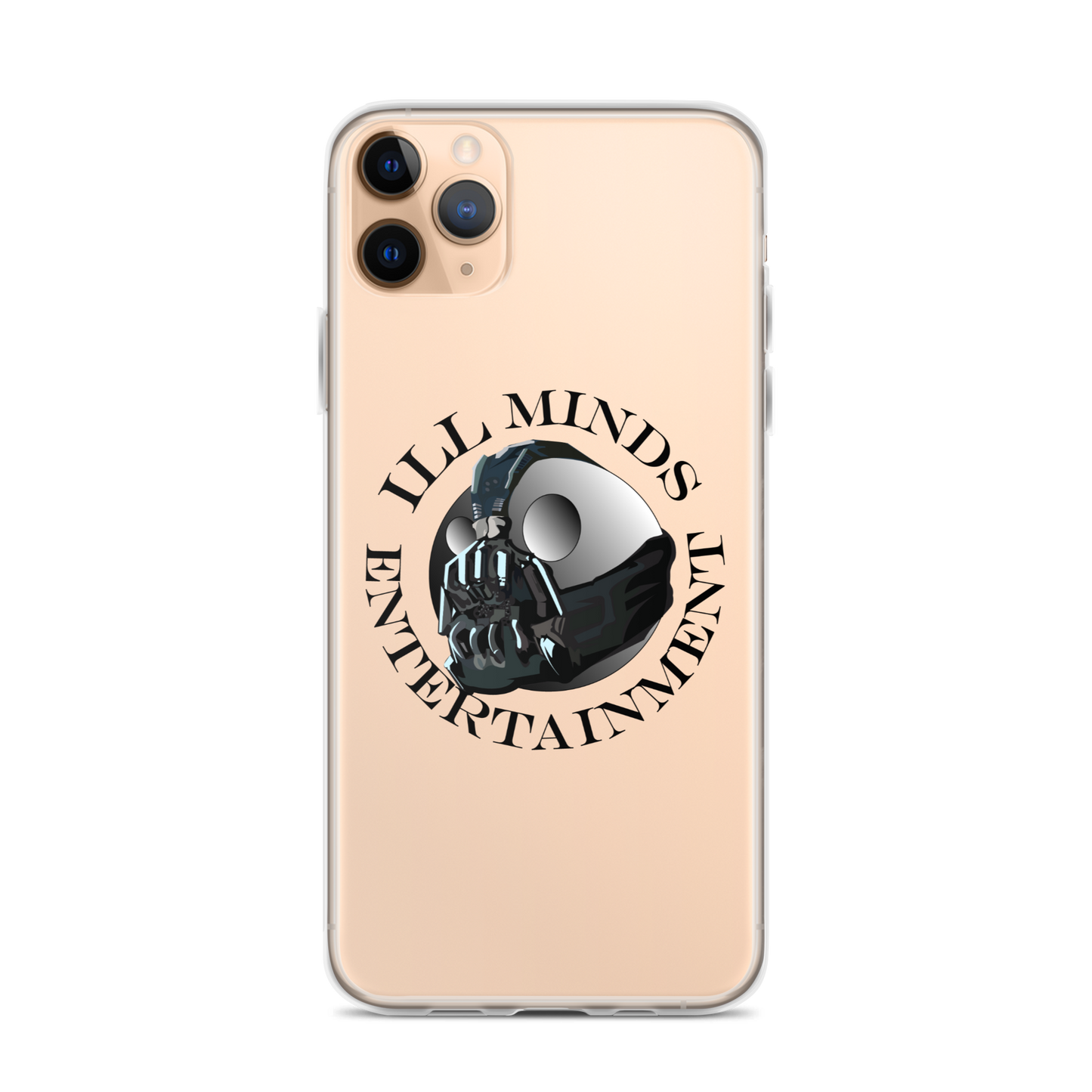 iLL Minds - Entertainment Robo Clear iPhone® Case – Sleek & Durable Hip-Hop Phone Cover
