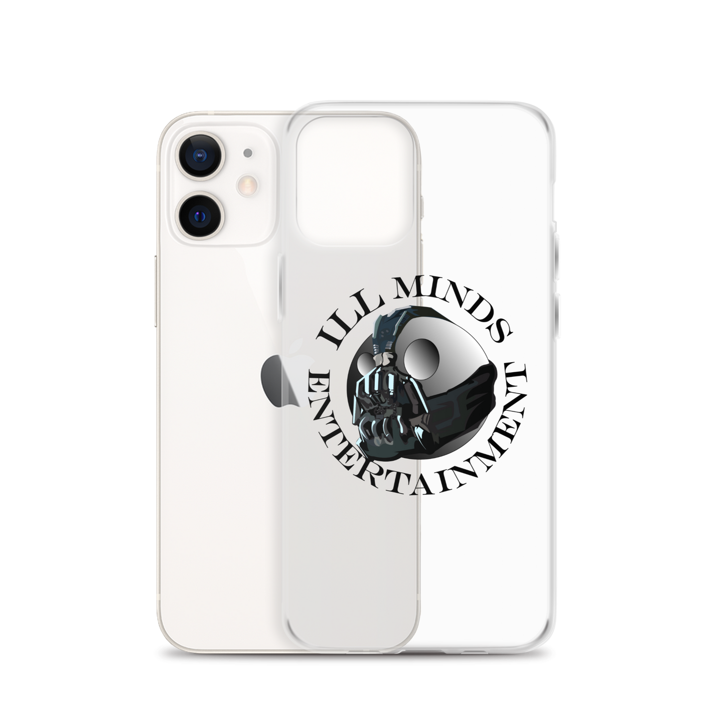 iLL Minds - Entertainment Robo Clear iPhone® Case – Sleek & Durable Hip-Hop Phone Cover