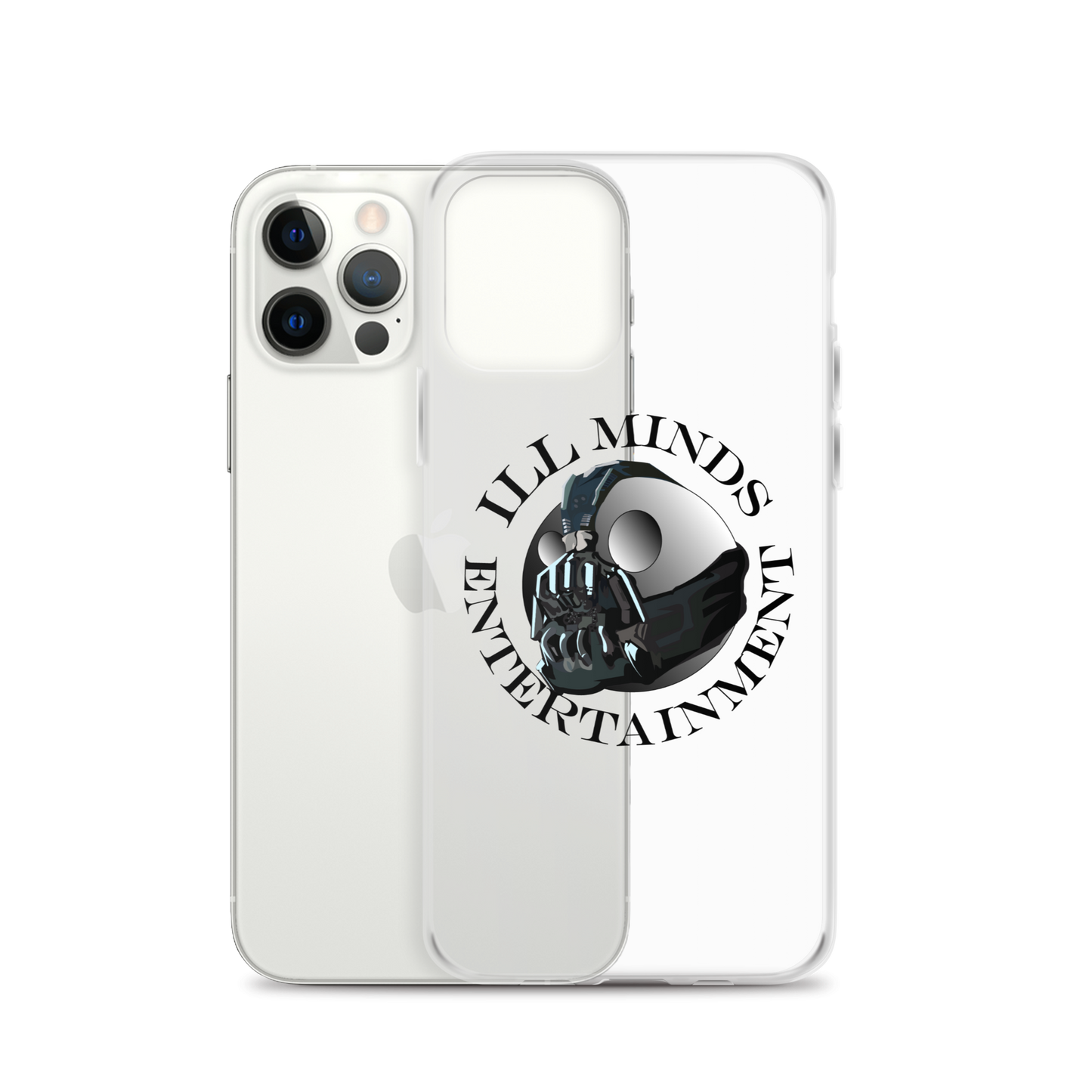 iLL Minds - Entertainment Robo Clear iPhone® Case – Sleek & Durable Hip-Hop Phone Cover