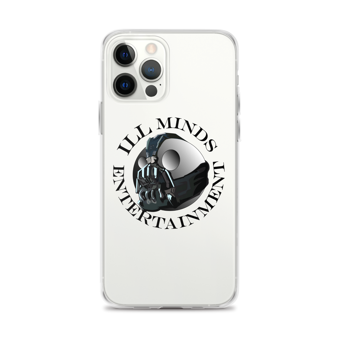 iLL Minds - Entertainment Robo Clear iPhone® Case – Sleek & Durable Hip-Hop Phone Cover