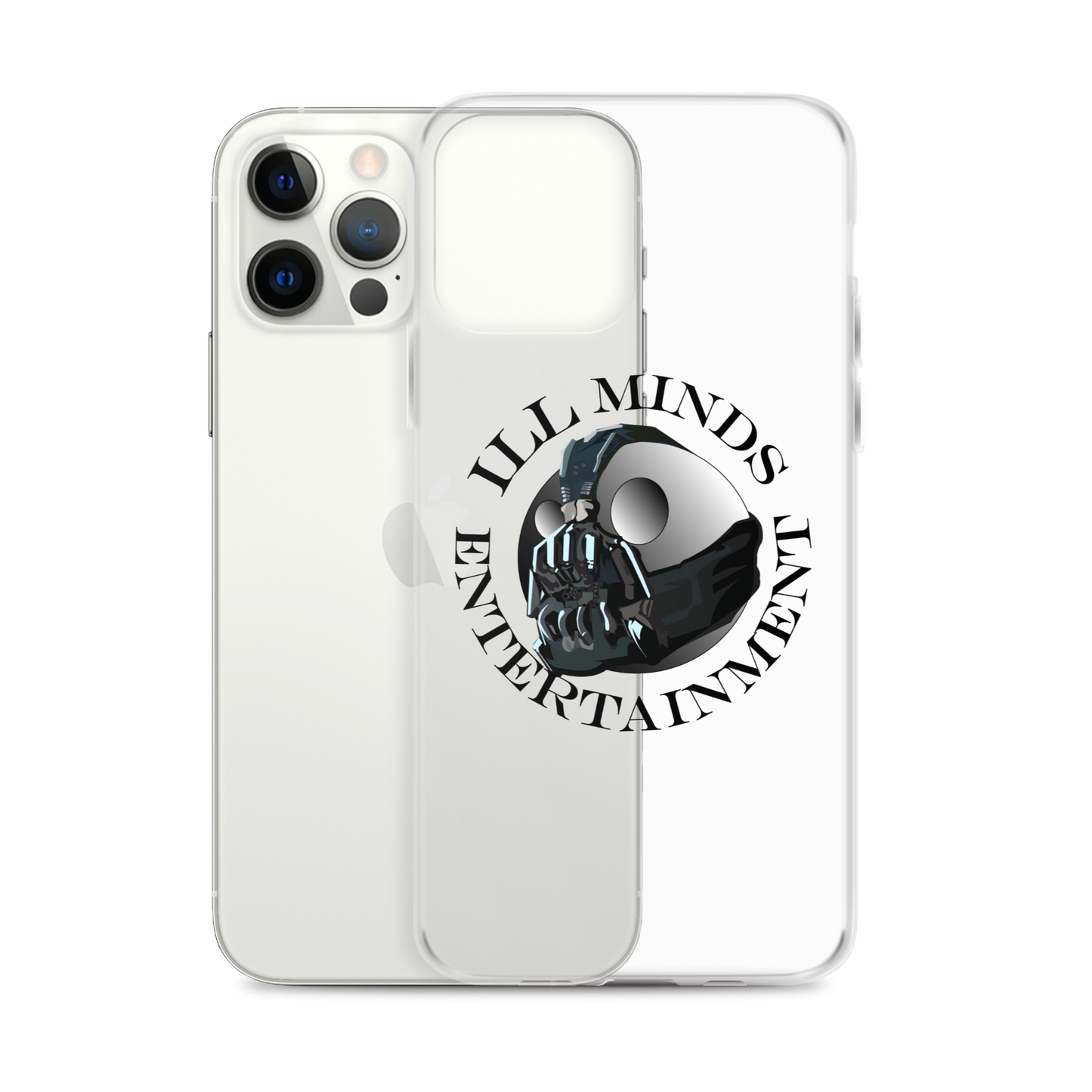 iLL Minds - Entertainment Robo Clear iPhone® Case – Sleek & Durable Hip-Hop Phone Cover