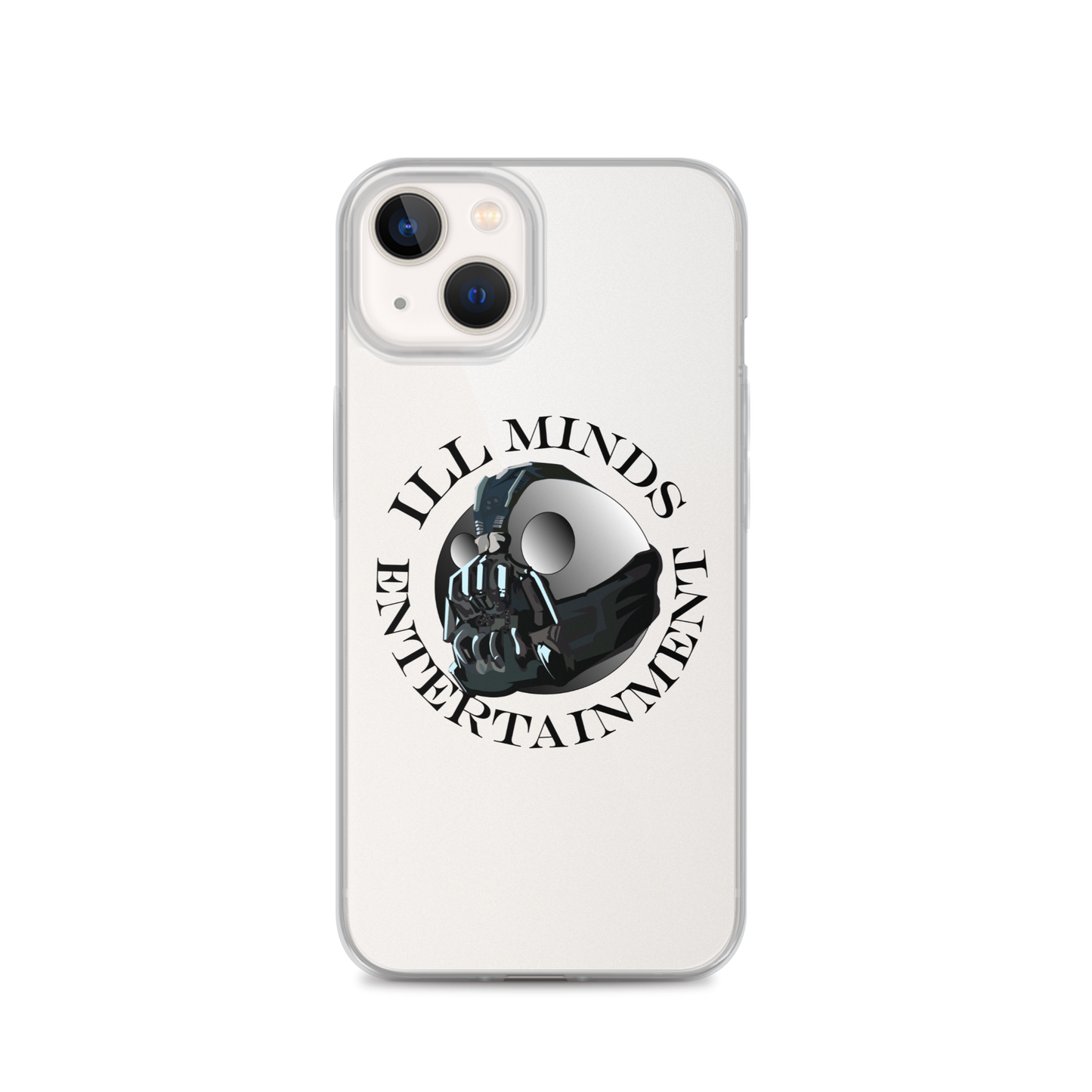 iLL Minds - Entertainment Robo Clear iPhone® Case – Sleek & Durable Hip-Hop Phone Cover