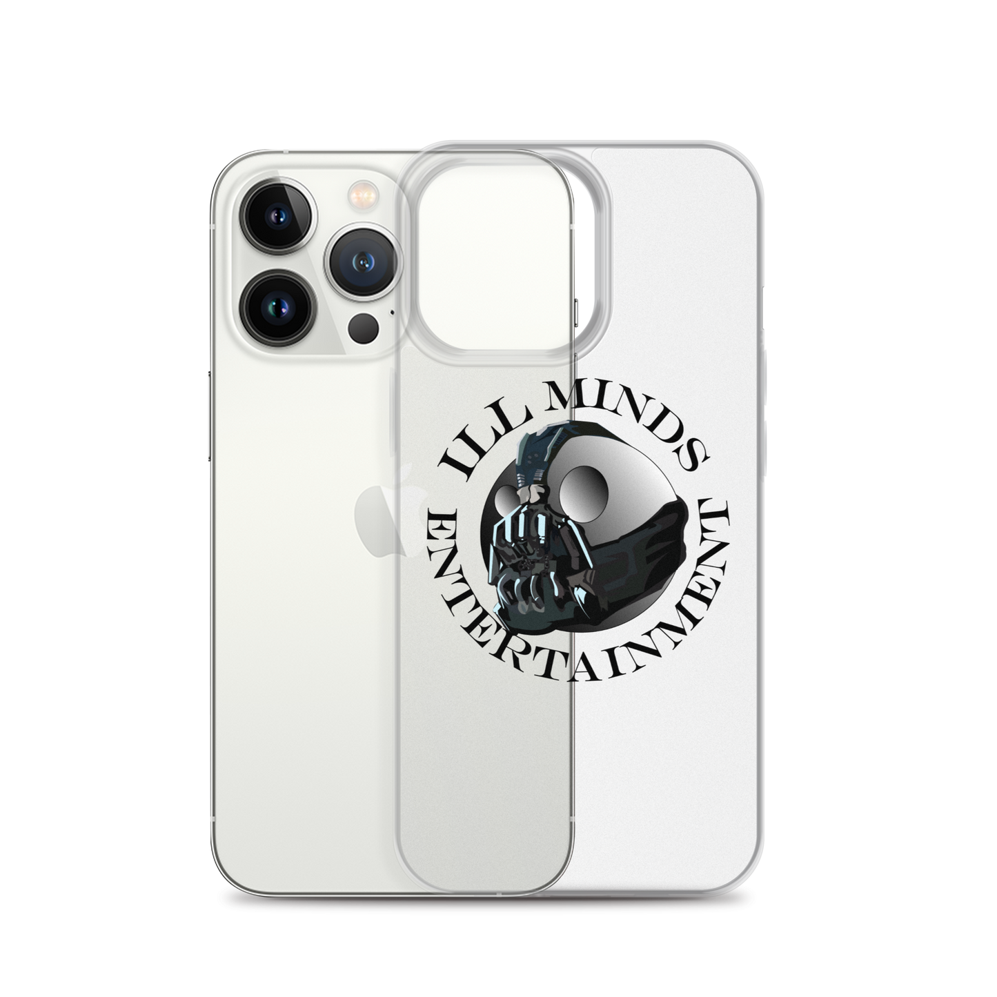 iLL Minds - Entertainment Robo Clear iPhone® Case – Sleek & Durable Hip-Hop Phone Cover