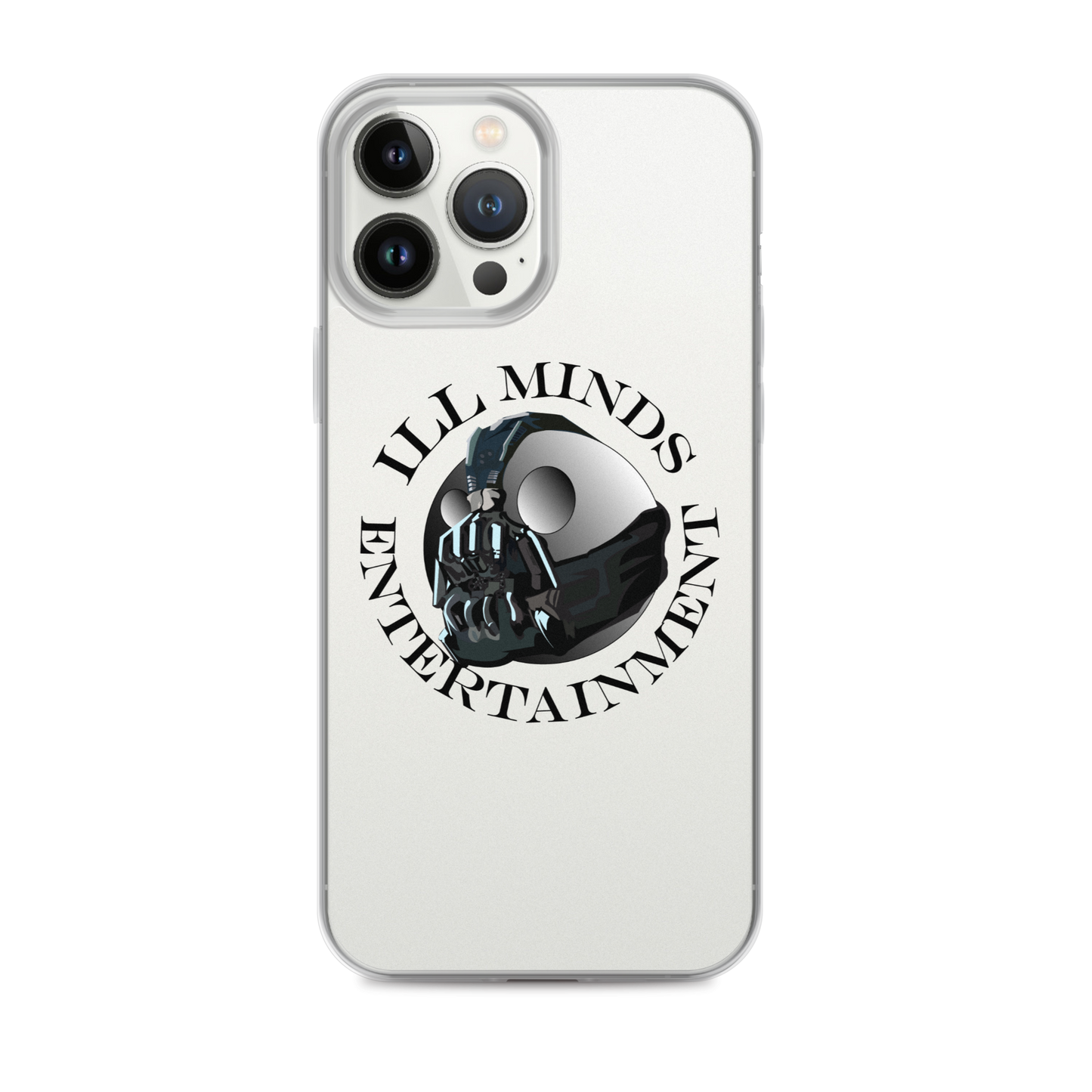 iLL Minds - Entertainment Robo Clear iPhone® Case – Sleek & Durable Hip-Hop Phone Cover