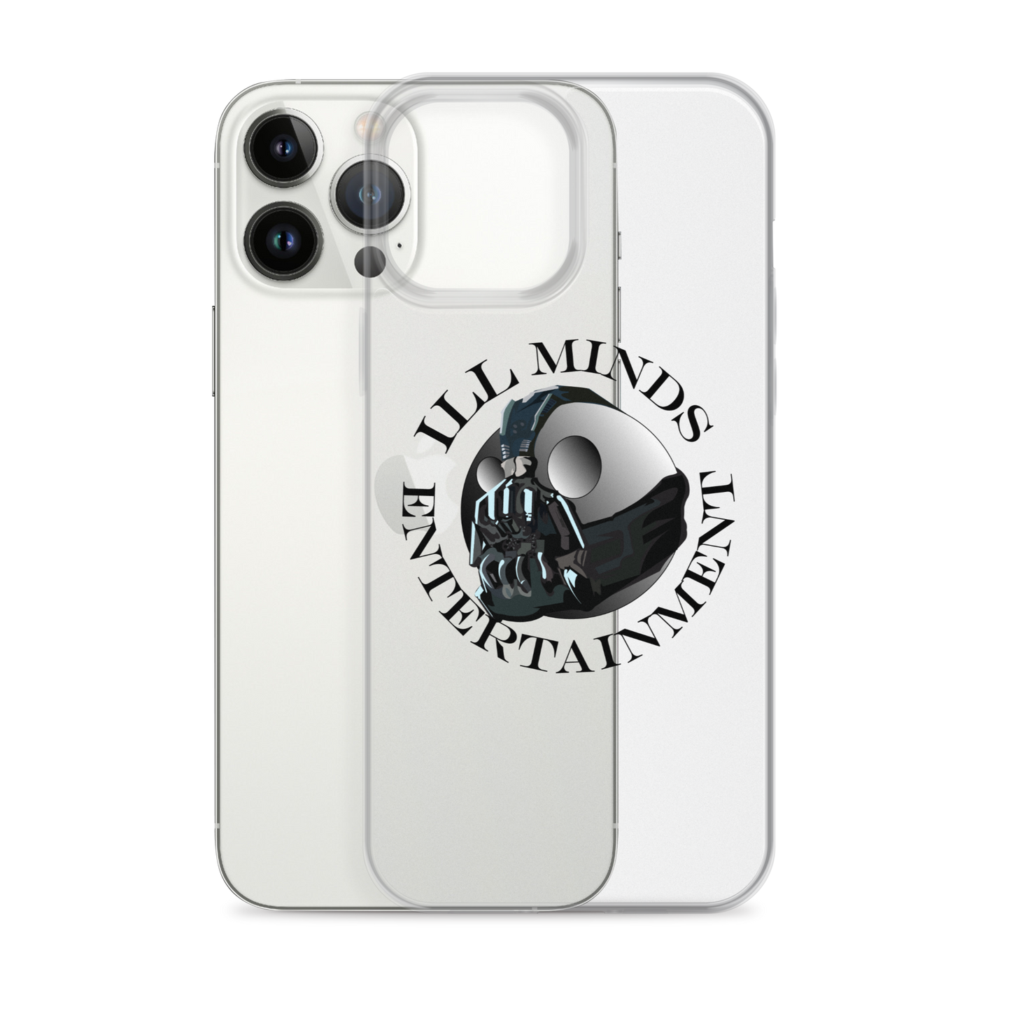 iLL Minds - Entertainment Robo Clear iPhone® Case – Sleek & Durable Hip-Hop Phone Cover