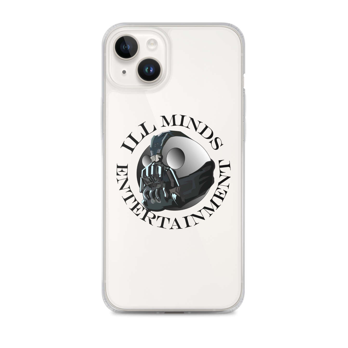 iLL Minds - Entertainment Robo Clear iPhone® Case – Sleek & Durable Hip-Hop Phone Cover