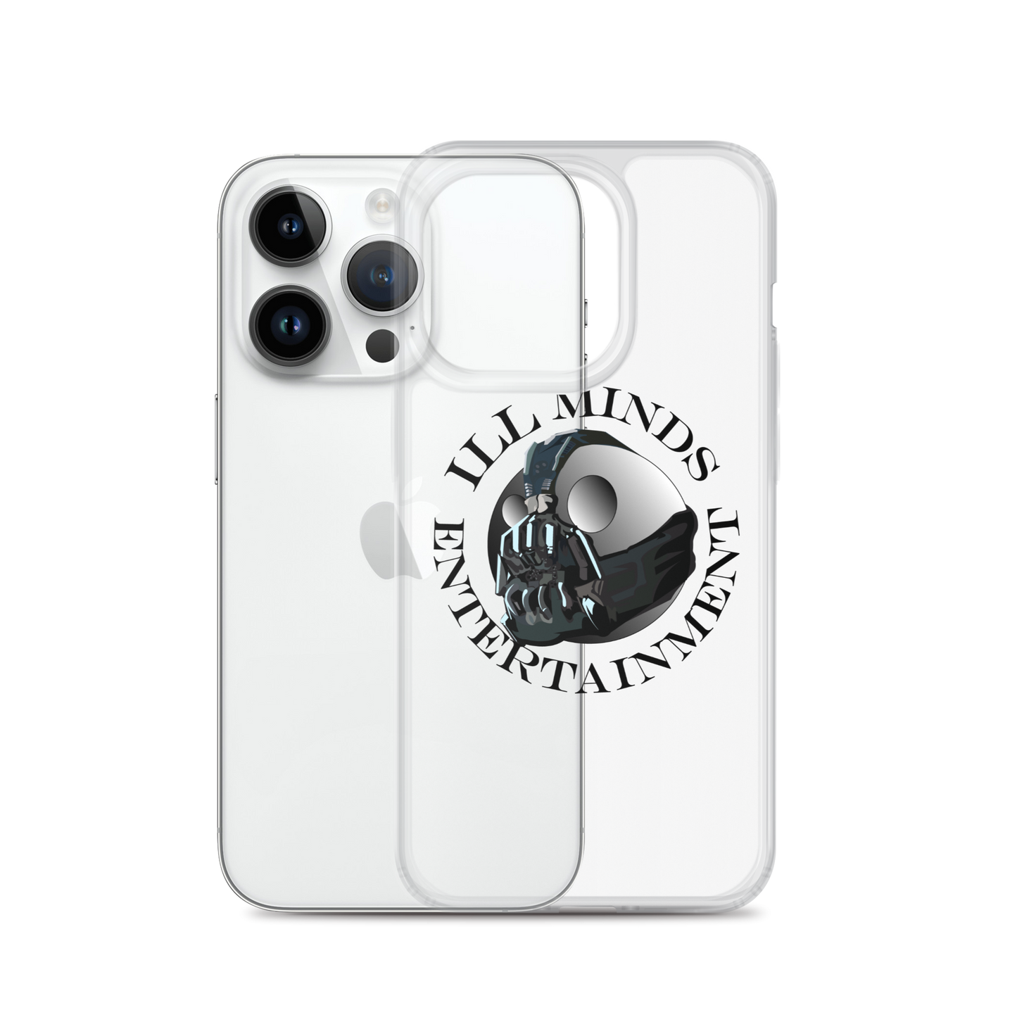 iLL Minds - Entertainment Robo Clear iPhone® Case – Sleek & Durable Hip-Hop Phone Cover