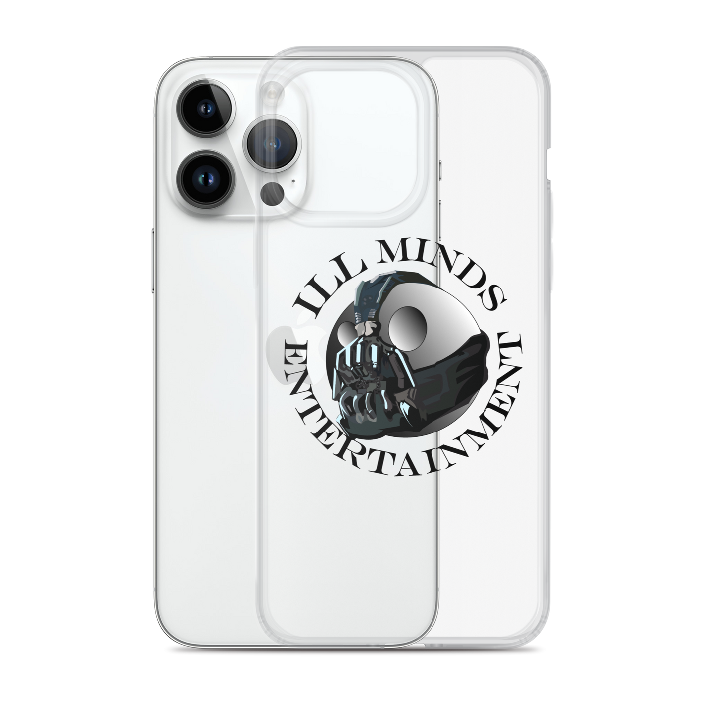 iLL Minds - Entertainment Robo Clear iPhone® Case – Sleek & Durable Hip-Hop Phone Cover