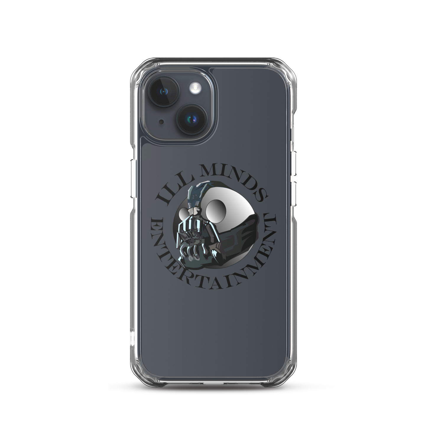 iLL Minds - Entertainment Robo Clear iPhone® Case – Sleek & Durable Hip-Hop Phone Cover