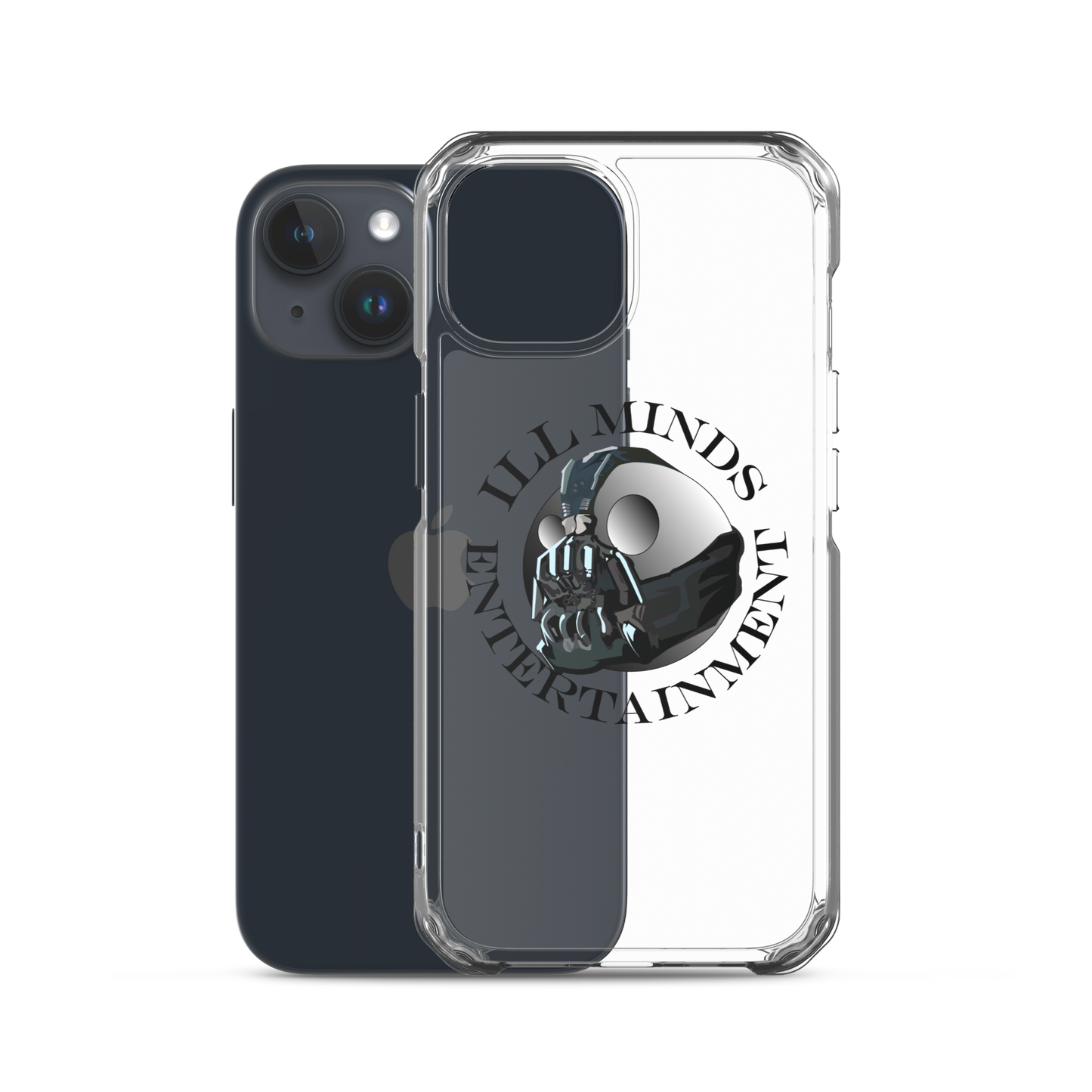 iLL Minds - Entertainment Robo Clear iPhone® Case – Sleek & Durable Hip-Hop Phone Cover