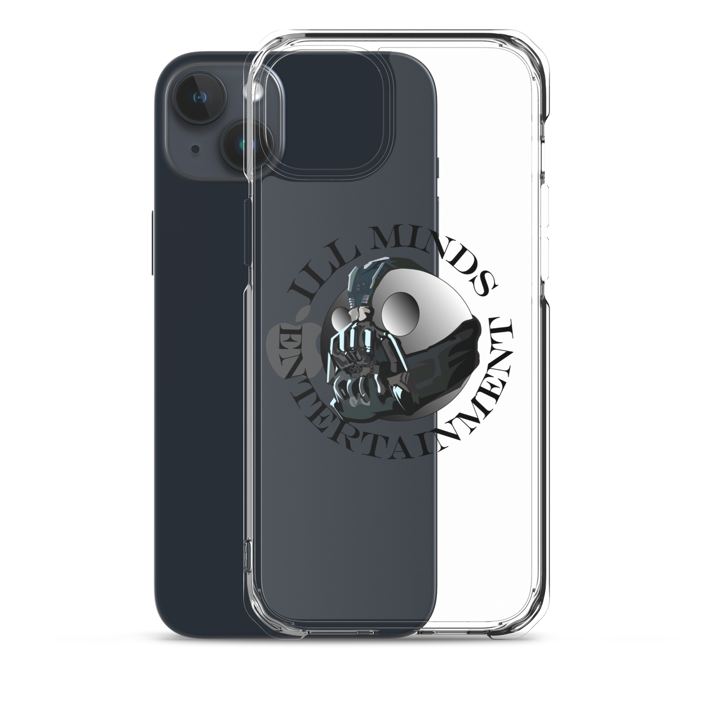 iLL Minds - Entertainment Robo Clear iPhone® Case – Sleek & Durable Hip-Hop Phone Cover