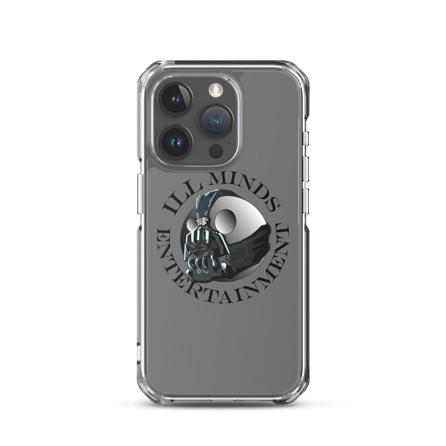 iLL Minds - Entertainment Robo Clear iPhone® Case – Sleek & Durable Hip-Hop Phone Cover