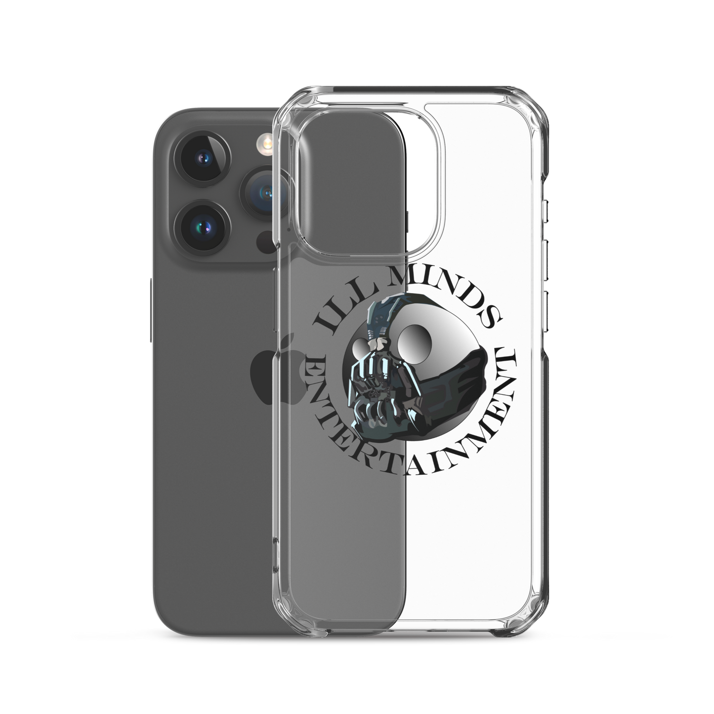iLL Minds - Entertainment Robo Clear iPhone® Case – Sleek & Durable Hip-Hop Phone Cover