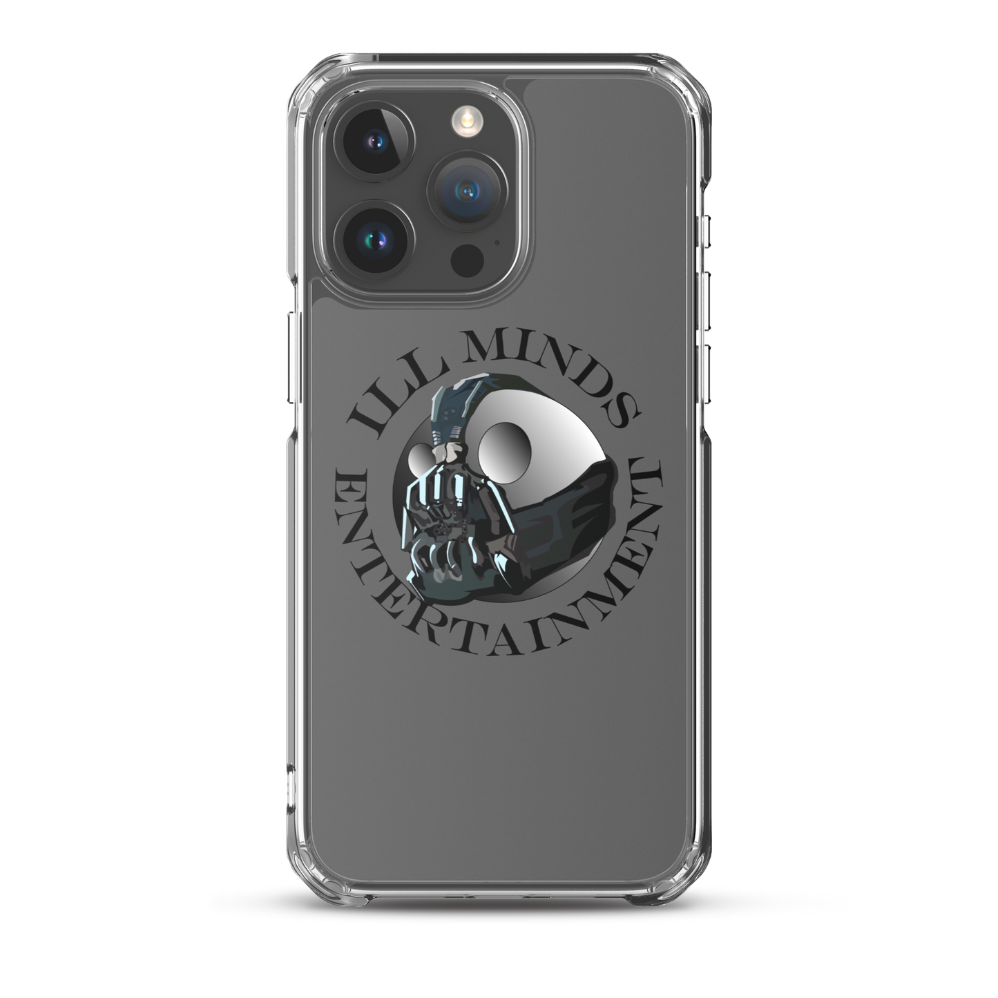 iLL Minds - Entertainment Robo Clear iPhone® Case – Sleek & Durable Hip-Hop Phone Cover