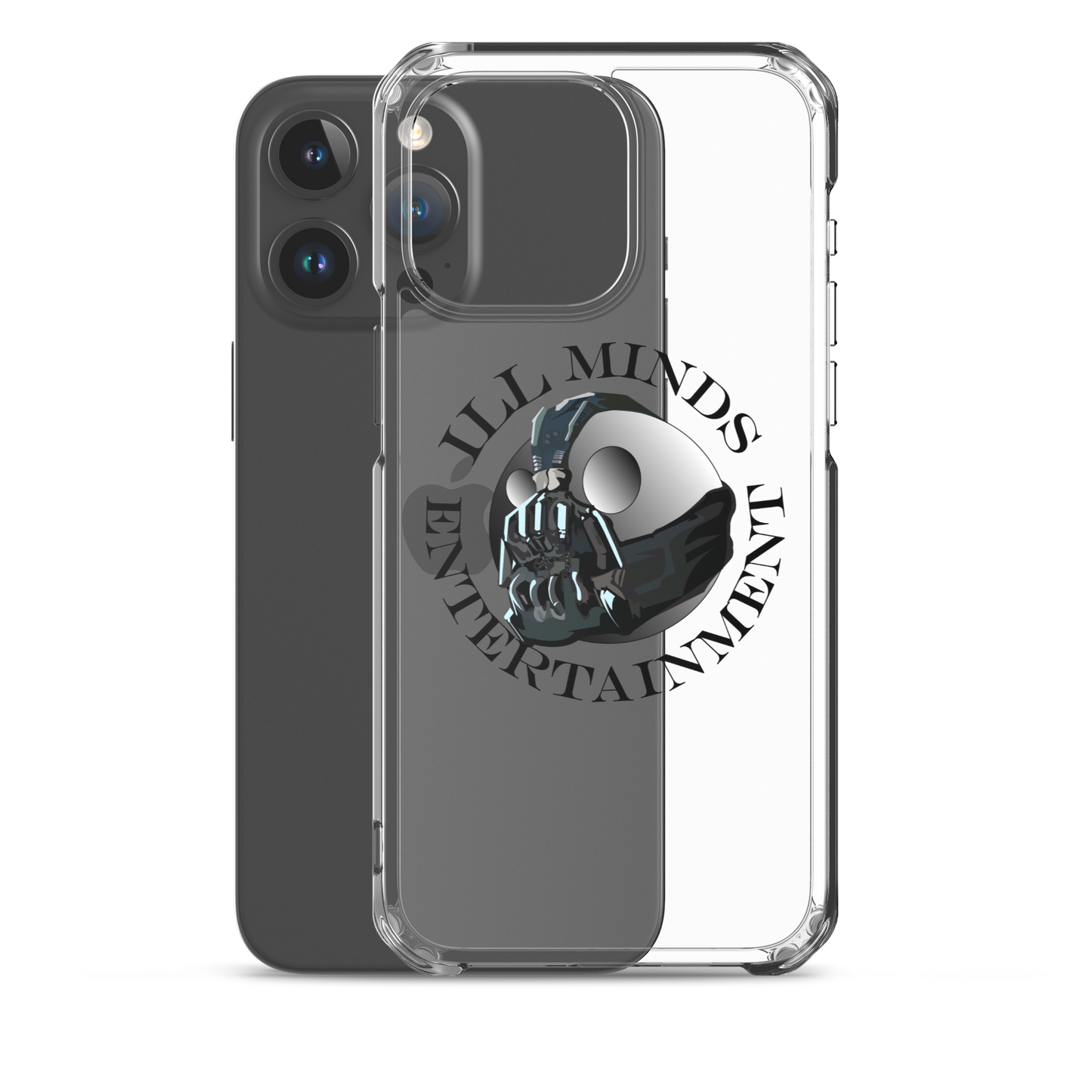 iLL Minds - Entertainment Robo Clear iPhone® Case – Sleek & Durable Hip-Hop Phone Cover