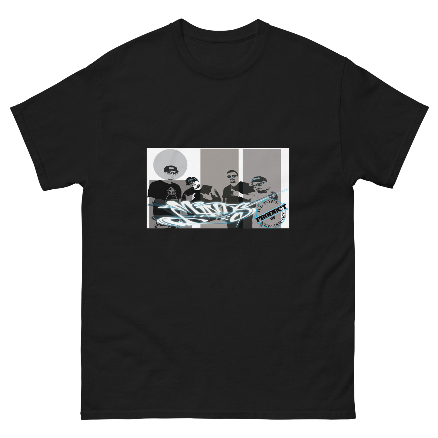 iLL Minds – Banner - Men's Classic Hip-Hop Streetwear Tee – 100% Cotton Rap T-Shirt