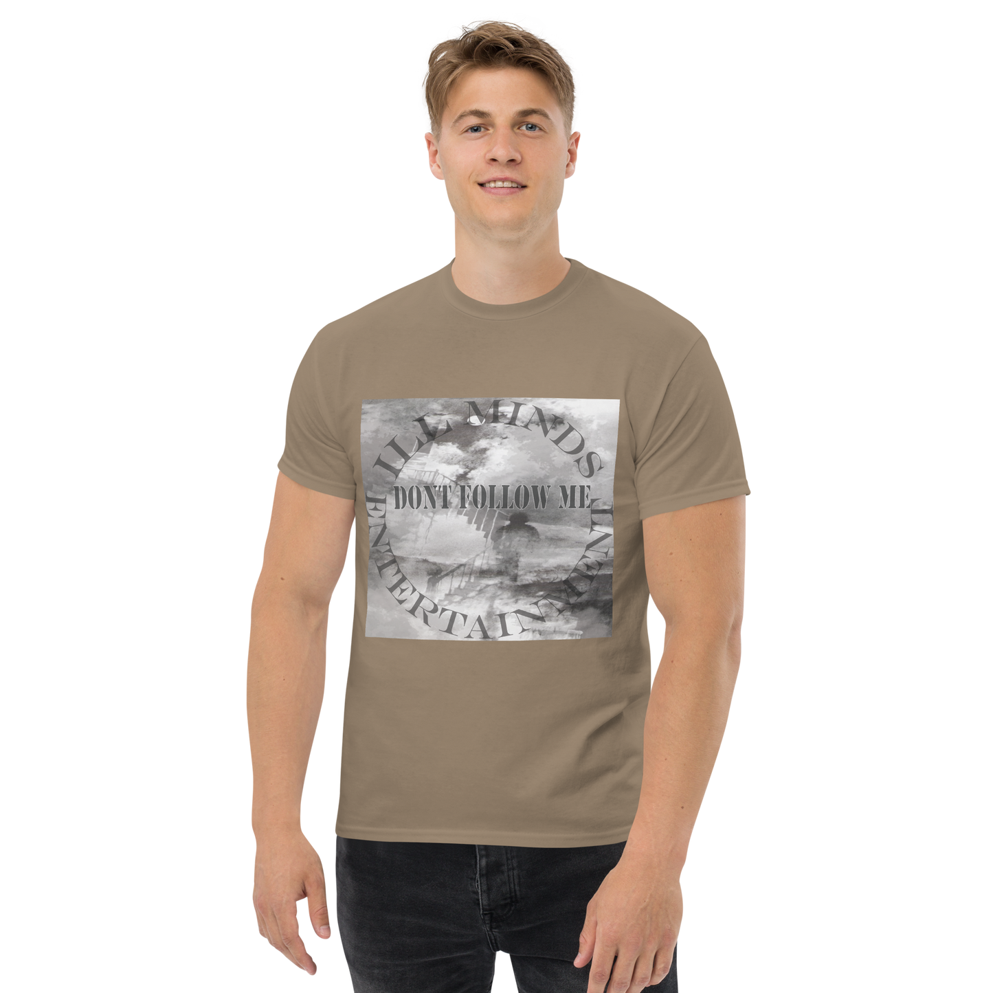 iLL Minds - Don't Follow Me - Men's Classic T-Shirt – Hip-Hop Streetwear for Independent Thinkers