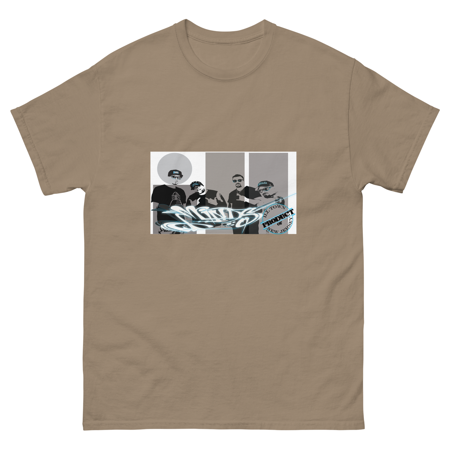 iLL Minds – Banner - Men's Classic Hip-Hop Streetwear Tee – 100% Cotton Rap T-Shirt
