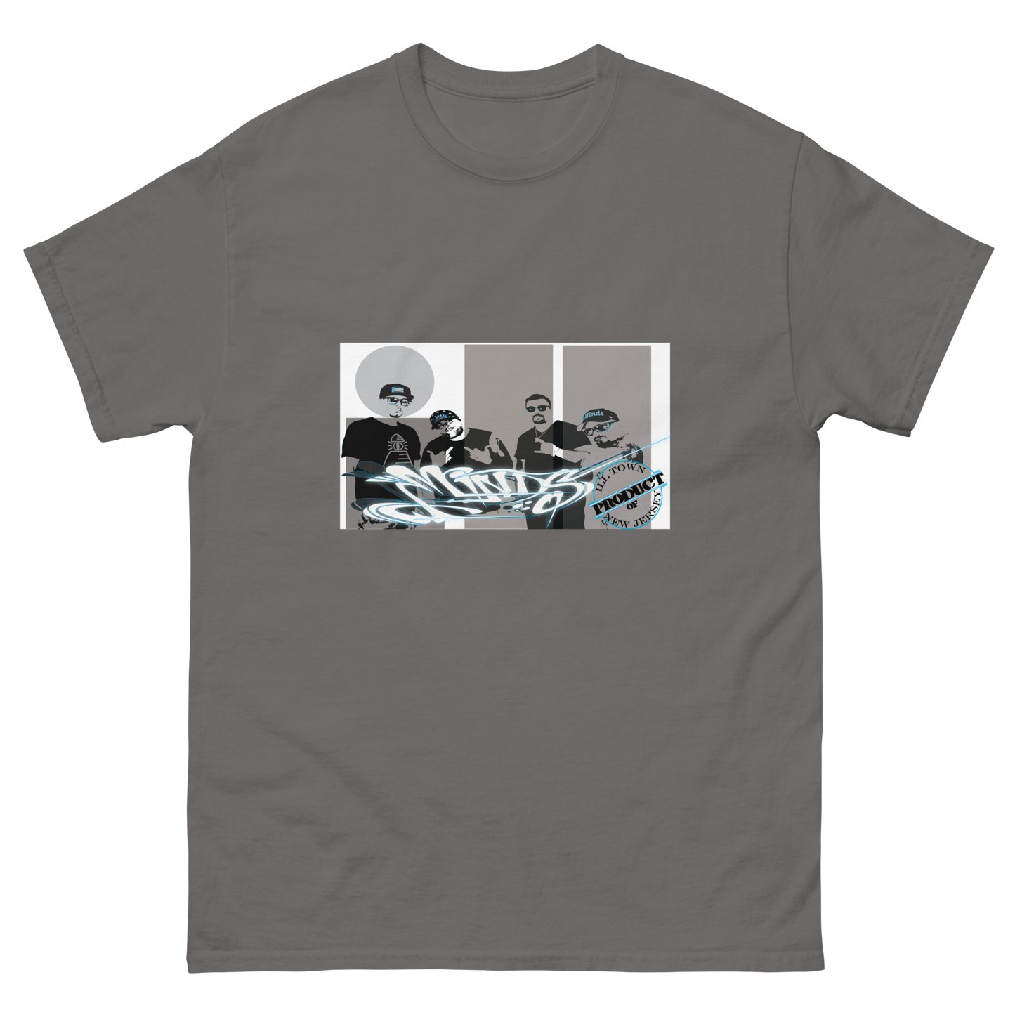 iLL Minds – Banner - Men's Classic Hip-Hop Streetwear Tee – 100% Cotton Rap T-Shirt