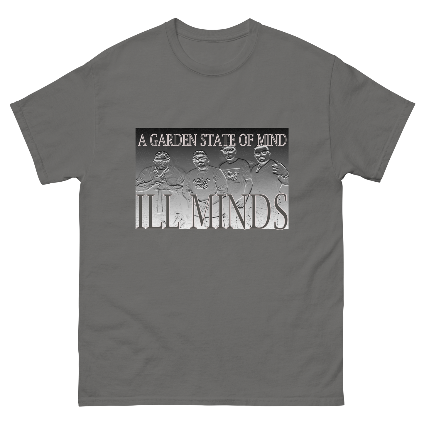 iLL Minds - Engraved Men's Classic T-Shirt | Hip-Hop & Rock Streetwear Tee