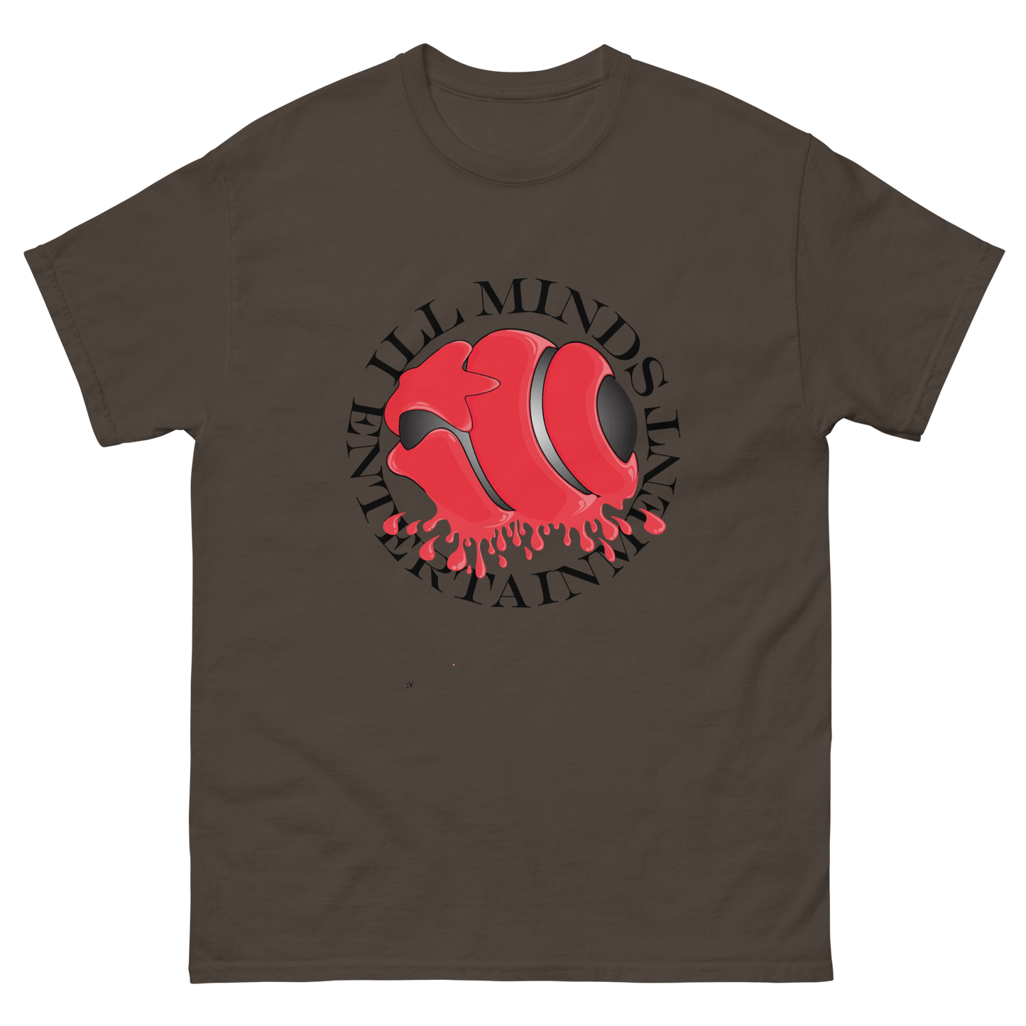 iLL Minds - Red Drip Men’s Classic T-Shirt – Bold Hip-Hop & Streetwear Tee