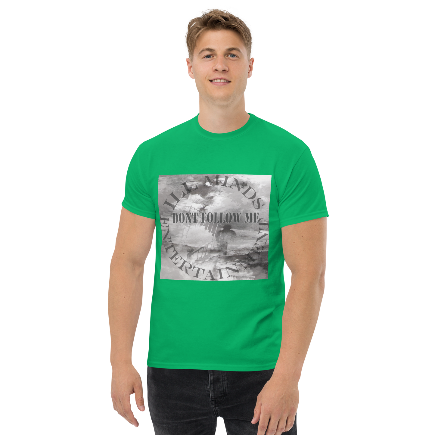 iLL Minds - Don't Follow Me - Men's Classic T-Shirt – Hip-Hop Streetwear for Independent Thinkers