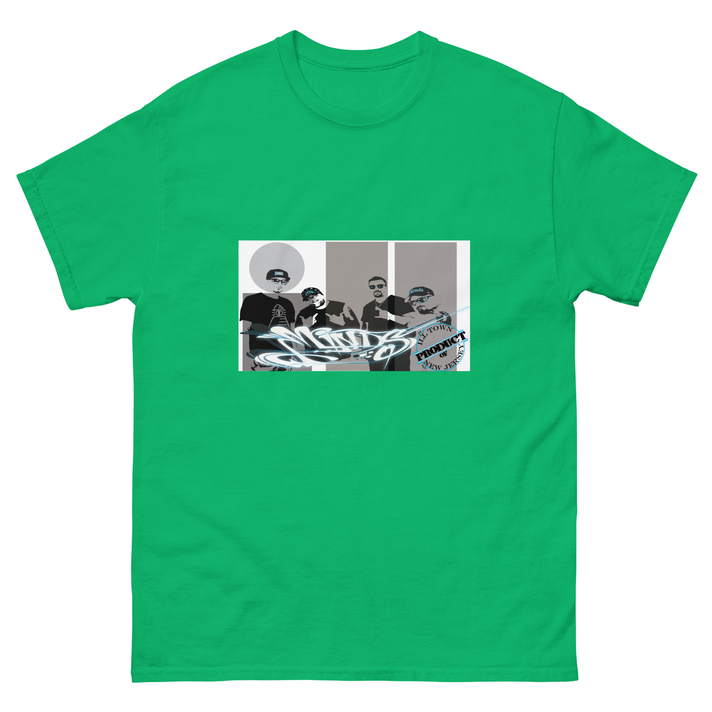 iLL Minds – Banner - Men's Classic Hip-Hop Streetwear Tee – 100% Cotton Rap T-Shirt