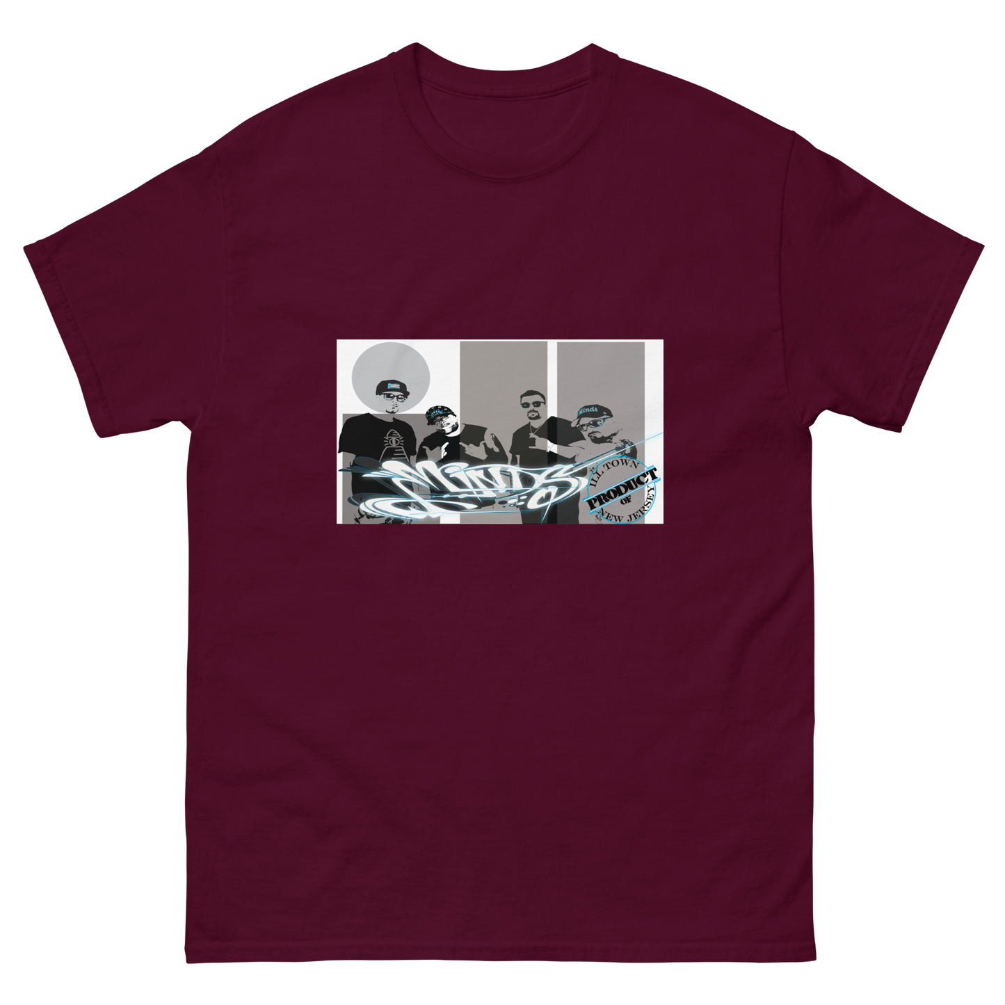 iLL Minds – Banner - Men's Classic Hip-Hop Streetwear Tee – 100% Cotton Rap T-Shirt