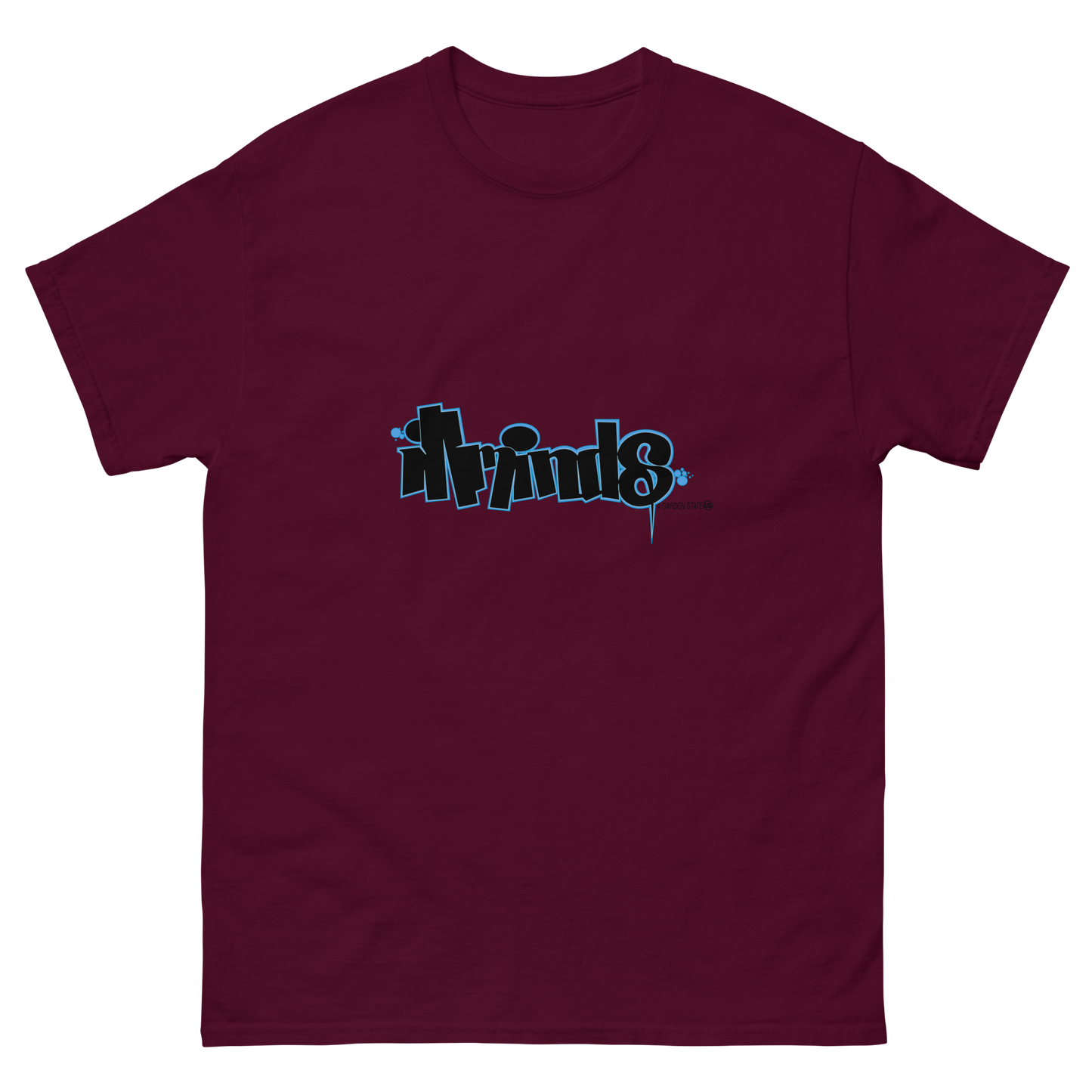 iLL Minds - Garden State Blue Men's T-Shirt | Hip-Hop & Rock Streetwear Tee