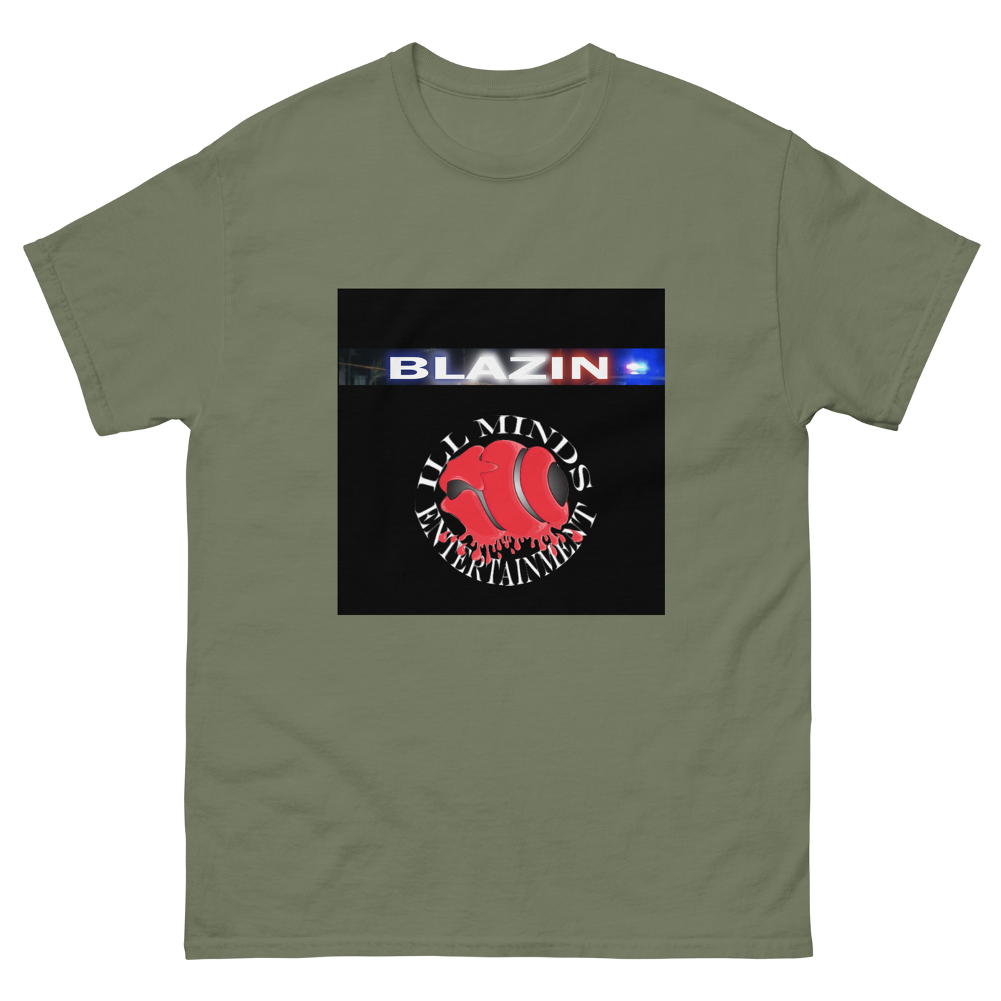 iLL Minds - Blazin - Men's Classic T-Shirt – Hip-Hop Streetwear & Rapper Fashion